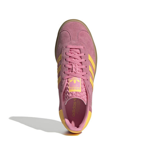 adidas gazelle silver green womens adidas Gazelle Stack Trainers Pink Orange Pink Uk Size 5.5 – OFFCUTS SHOES  by OFFICE