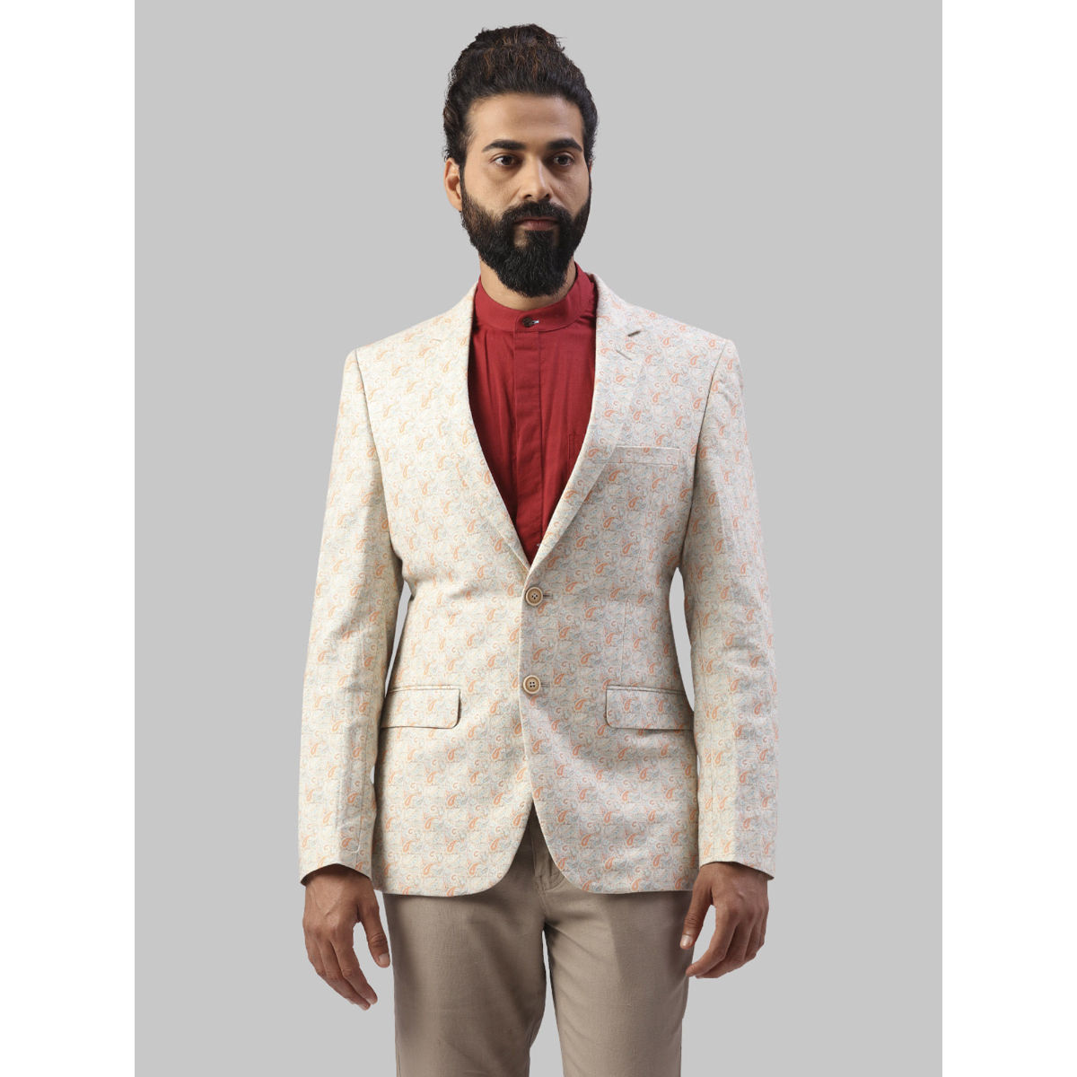 Raymond best sale white blazer