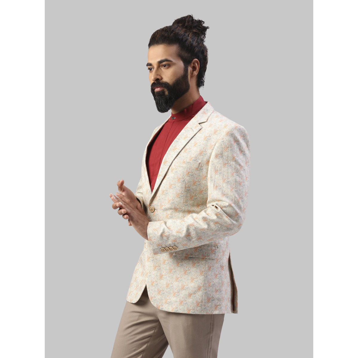 Raymond best sale white blazer