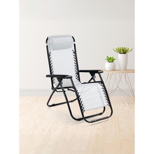 Buy UMAI Recliner Chair Portable Foldable Adjustable Pillow Grey