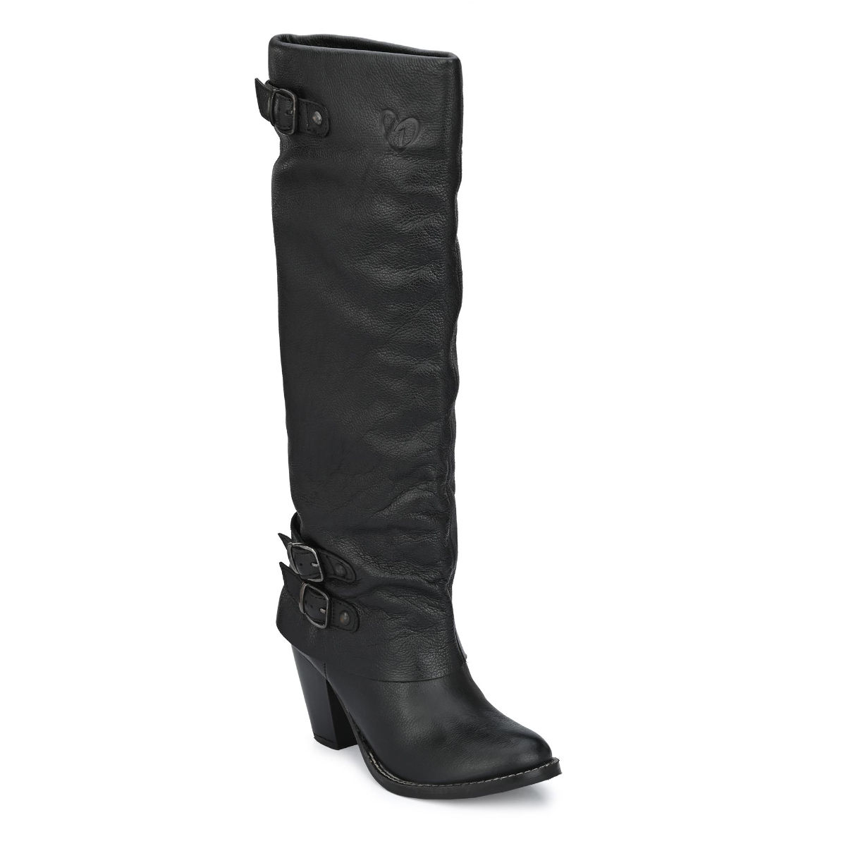 Delize Womens Black Knee Boots Buy Delize Womens Black Knee Boots