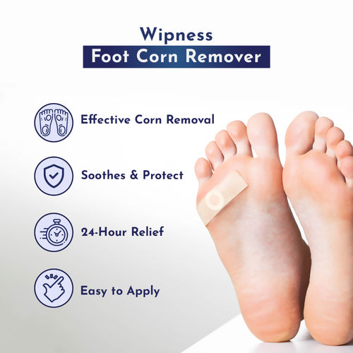 Buy Wipness Natural Foot Corn Removal Plaster 20 Strips Online