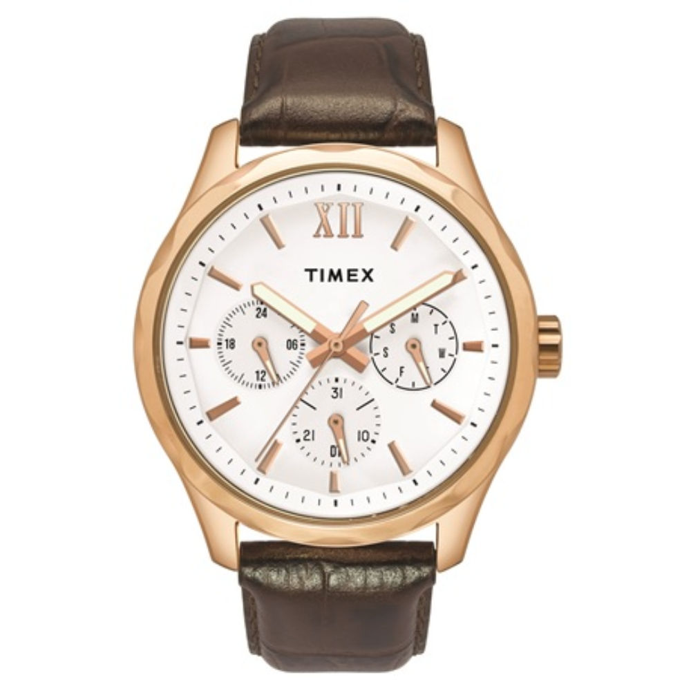 Timex Analog White Dial Men's Watch (TW0TG7600)