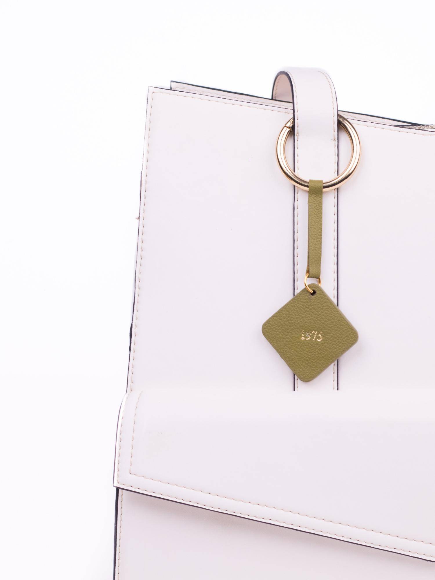 Tann Trim Olive Leather Bags Charms