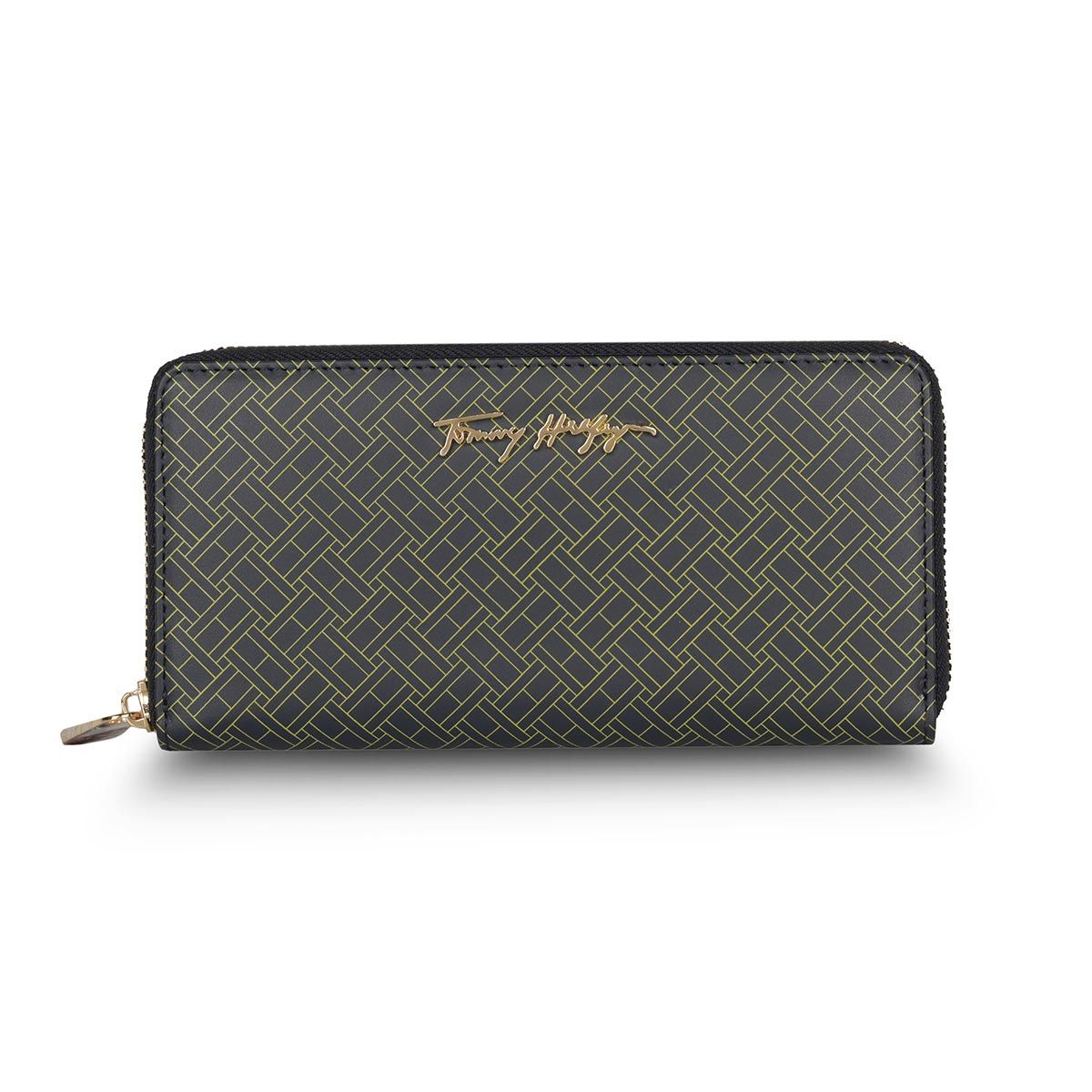 Tommy Hilfiger Millie Womens Zip Around Wallet Print Navy+Neon Green: Buy  Tommy Hilfiger Millie Womens Zip Around Wallet Print Navy+Neon Green Online  at Best Price in India