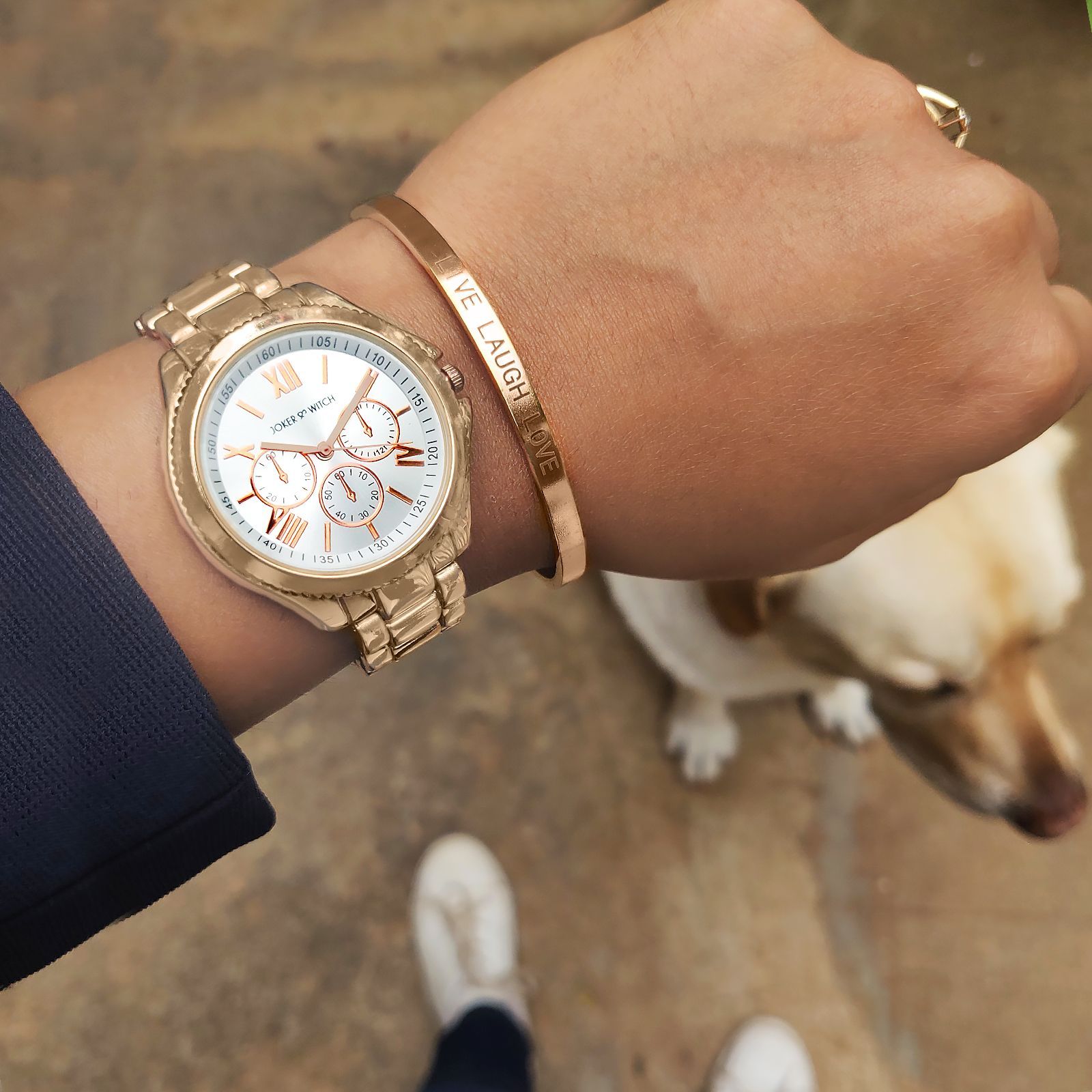 Joker  Witch Naava Watch Bracelet Stack For Women