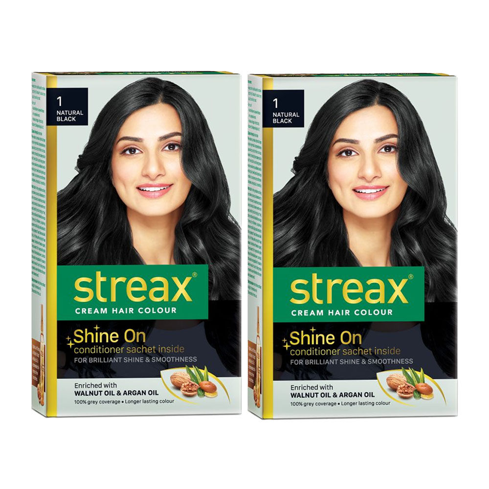 Buy Streax Hair Colour  Dark Brown 35gm25ml 1s Online at Best Price   Crème