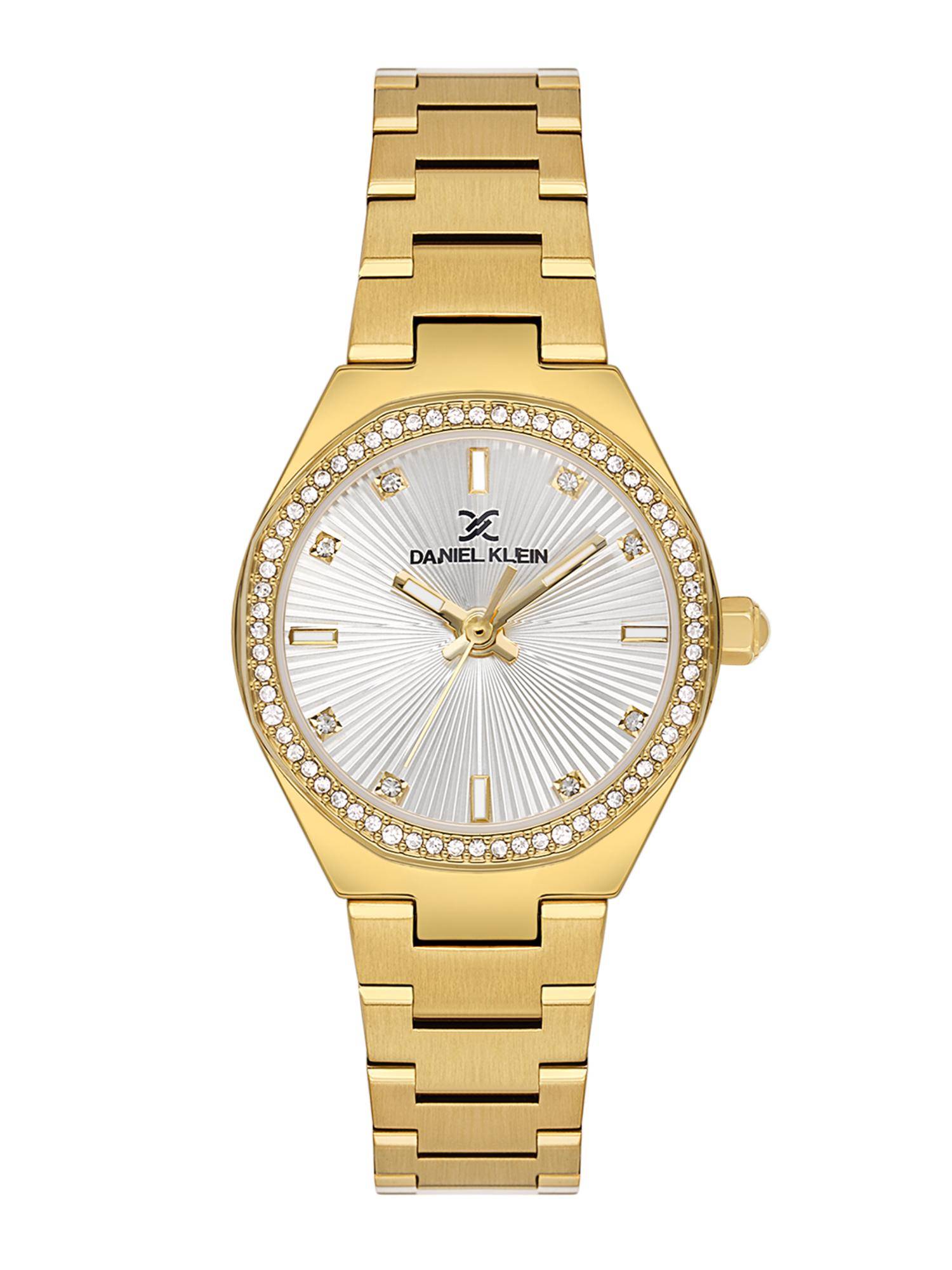 Daniel Klein Womens Analog Silver Dial Watch - DK.1.14162-3 (M)