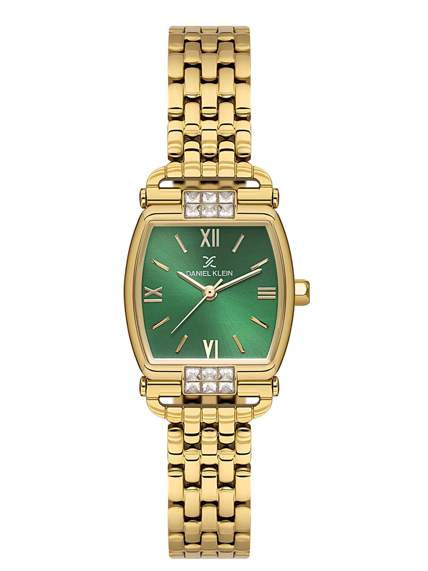 Daniel Klein Womens Analog Green Dial Watch - DK.1.14281-3 (M)