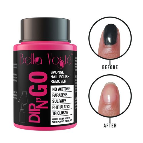 Bella Voste Dip N Go Sponge Nail Polish Remover: Buy Bella Voste Dip N Go Sponge  Nail Polish Remover Online at Best Price in India | Nykaa