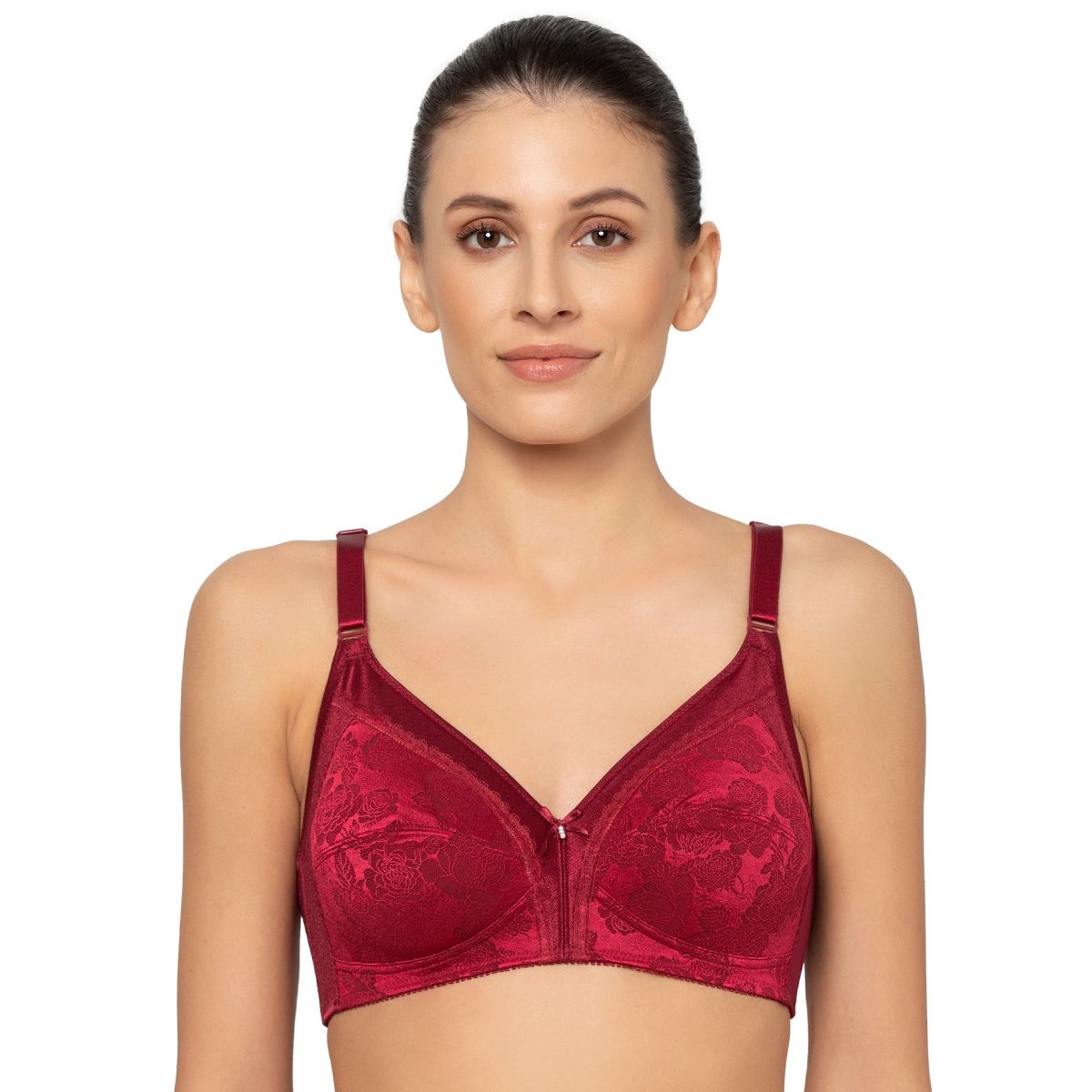 Buy Triumph Jolly Fit Deluxe Mature Wireless Non Padded Comfort Full  Coverage Big Cup Bra - Bra for Women 1685346