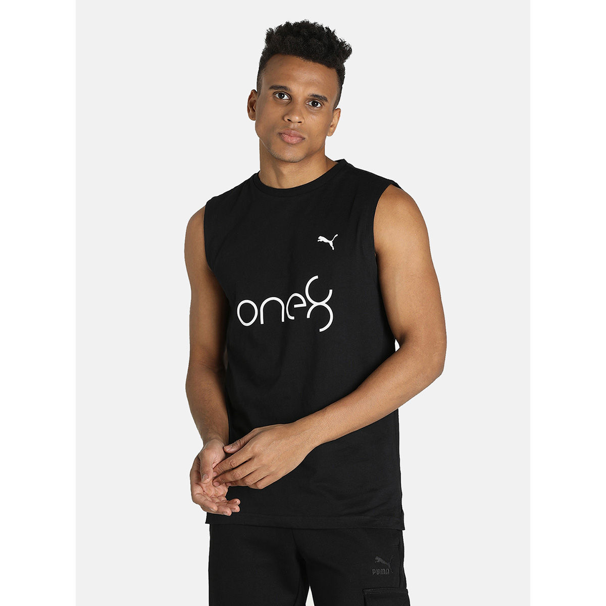 TOM38+34 PUMA X One8 Active SL Youth Regular Fit Tank Top in Deep