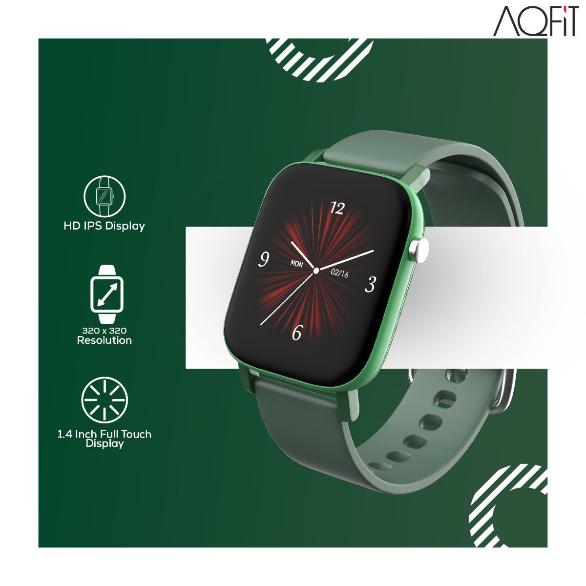 AQfit W5 Edge smartwatch launched for Rs 2499