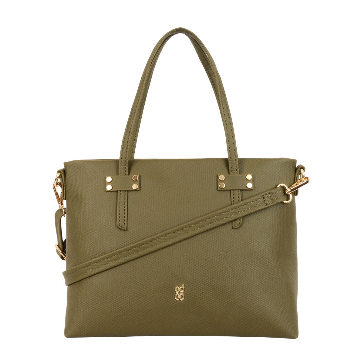 Buy Baggit Obscure Green Satchel Handbag (M) Online