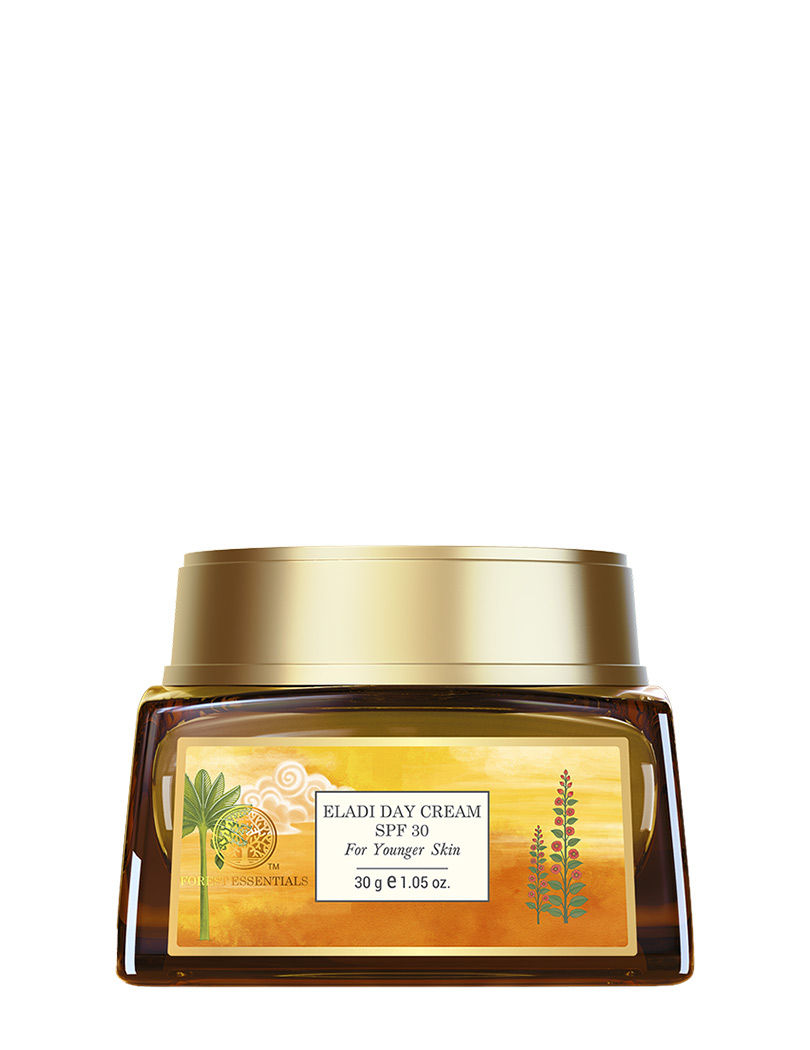 Forest Essentials Eladi Day Cream SPF 30 Ayurvedic Face Cream for Acne