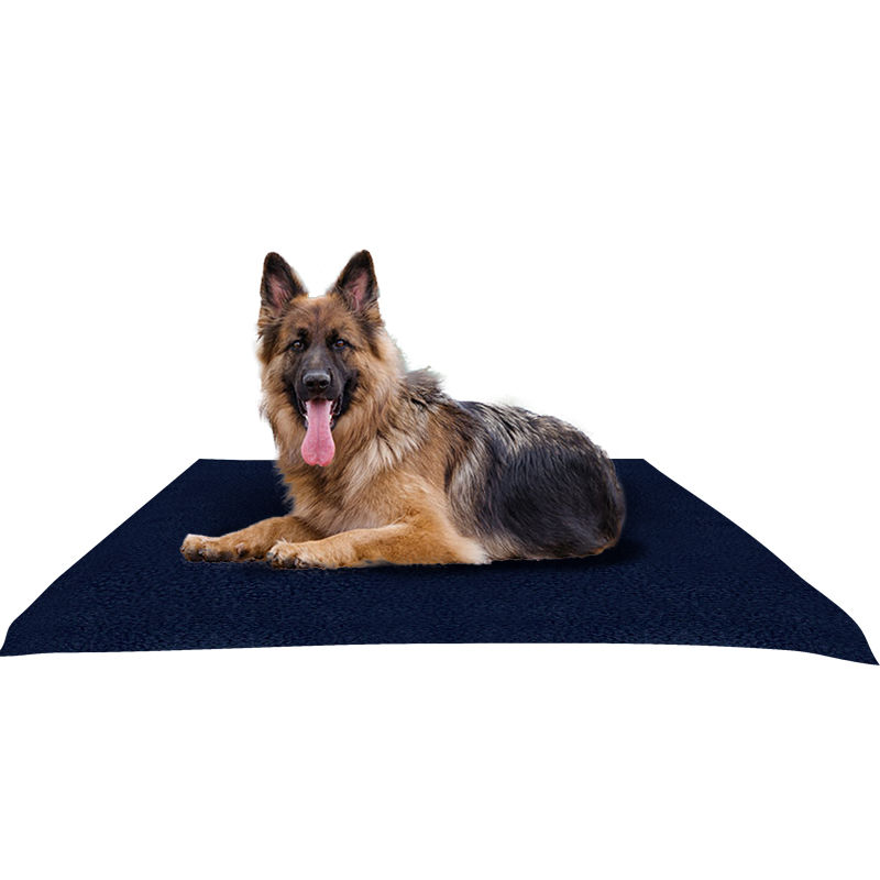 Amorite Waterproof Reusable Washable Dog Bed Sheet For Bed Protector - Dark Blue (100cm X 140cm)