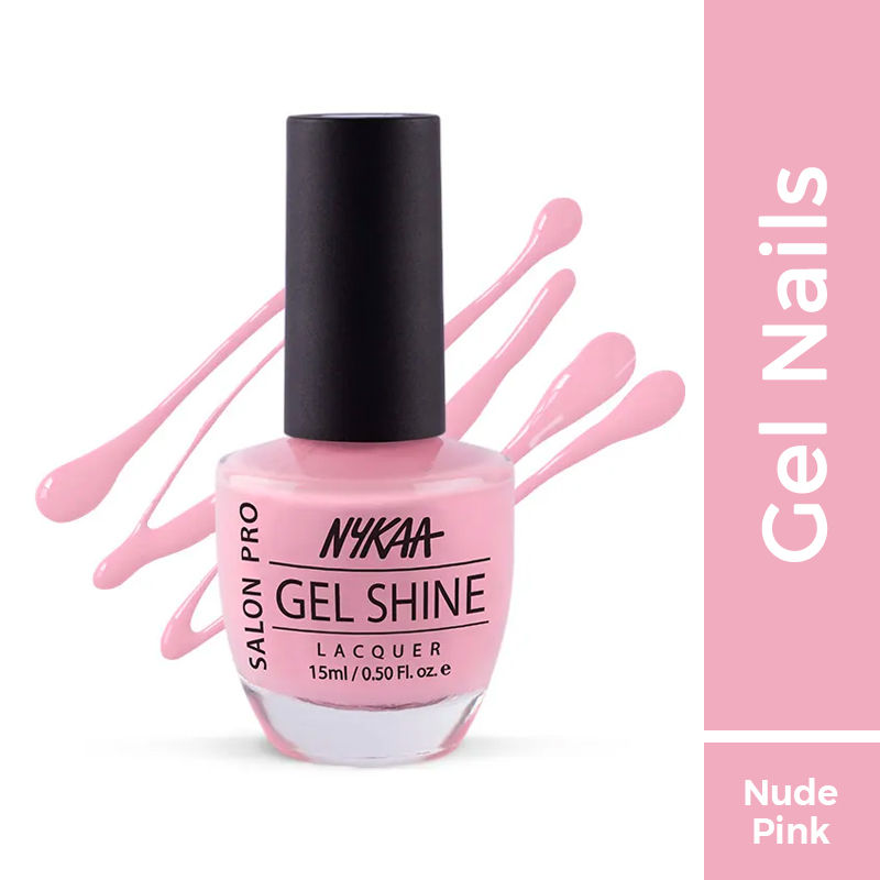 Nykaa Salon Shine Gel Nail Lacquer - Meet Me In Montreal 215