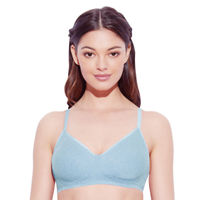 Buy Enamor A039 Perfect Coverage T-Shirt Bra - Supima Cotton Padded Bra -  Pack Of 2 - Multicolor Online