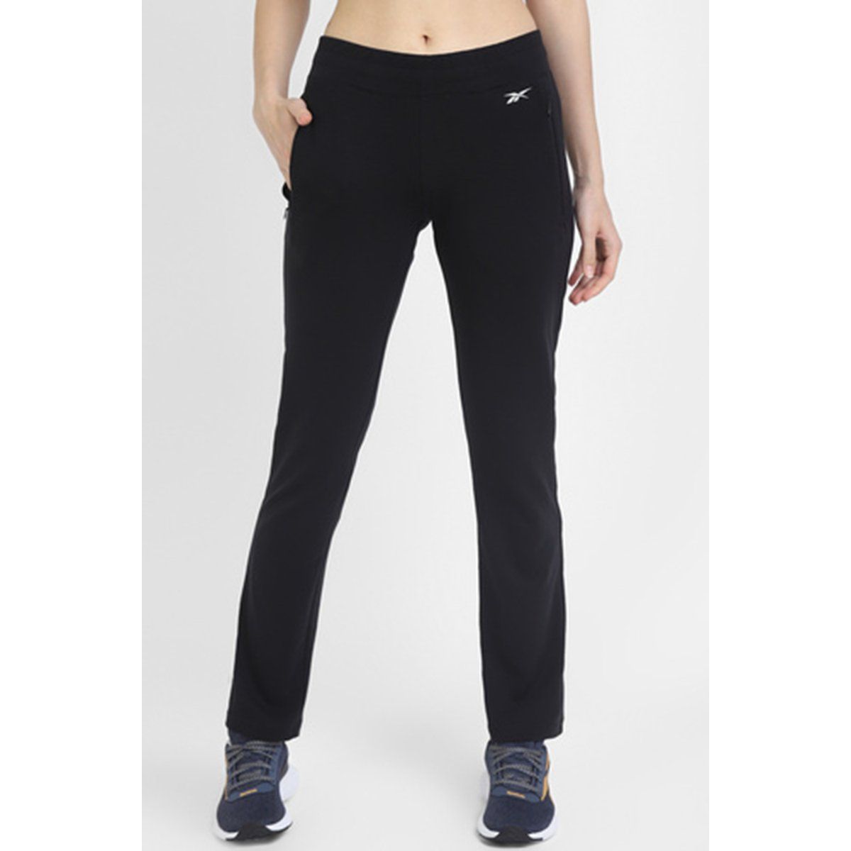 Black Lower Loop Knit Track Pant Size 28 To 38
