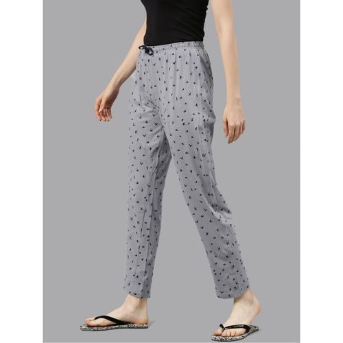 Female Gray Acadia Grey Women's Cotton Lounge Pants, Solid at Rs 799/piece  in Kolkata