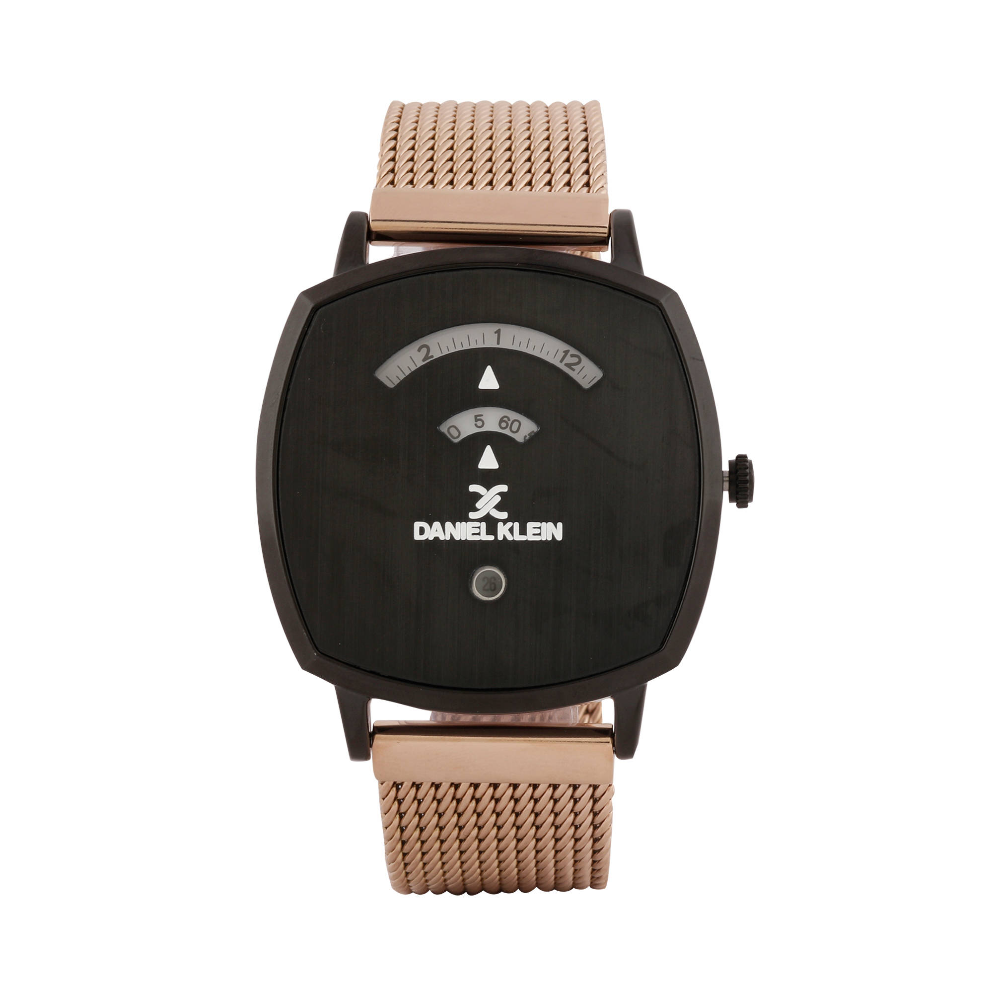 Daniel Klein Analog Black Dial Men's Watch (DK.1.12412-5)