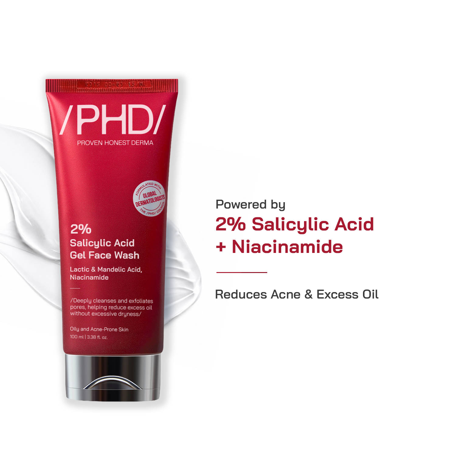 Proven Honest Derma 2% Salicylic Acid Gel Face Wash