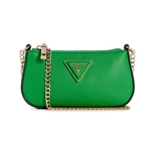 Buy Guess Women'S Solid Green Polyurethane Avis Micro Mini