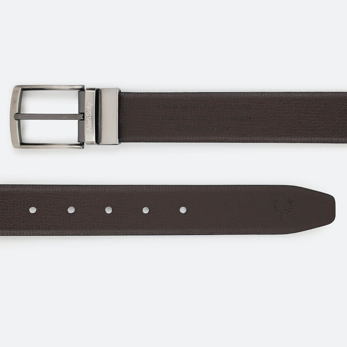 allen solly belt size chart