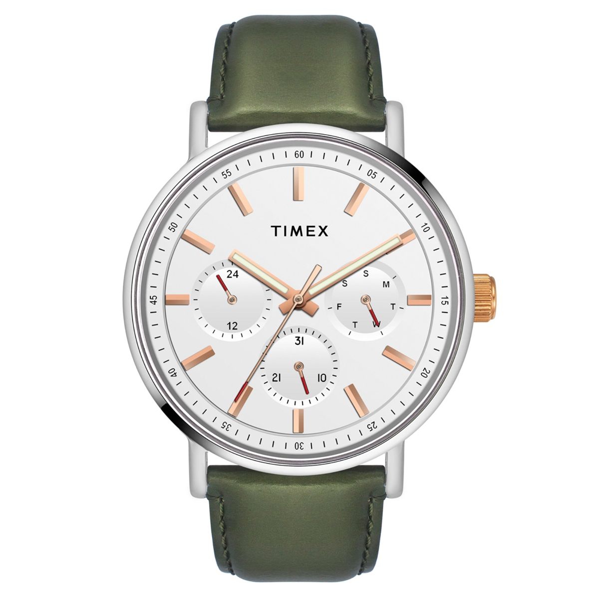 Timex Analog White Dial Mens Watch - TWEG20015