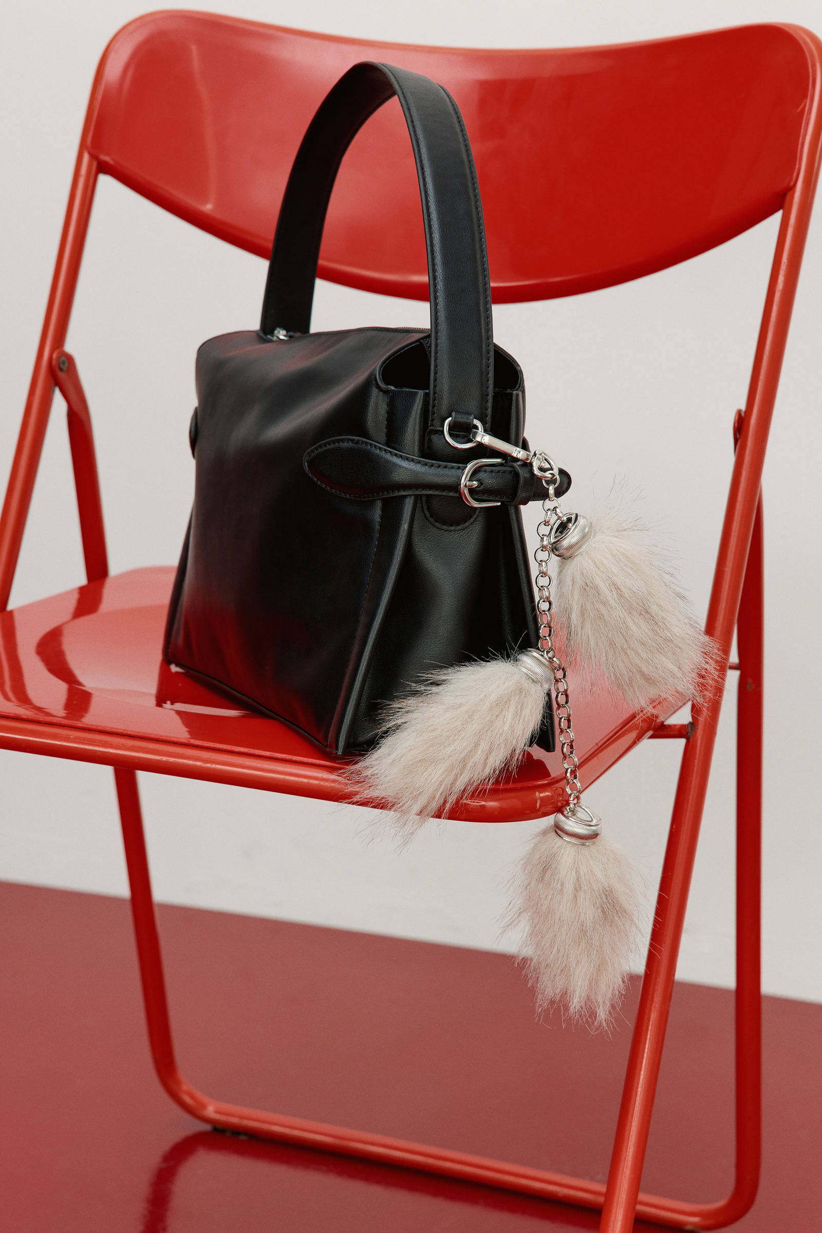 H&M Beige Bag Charm