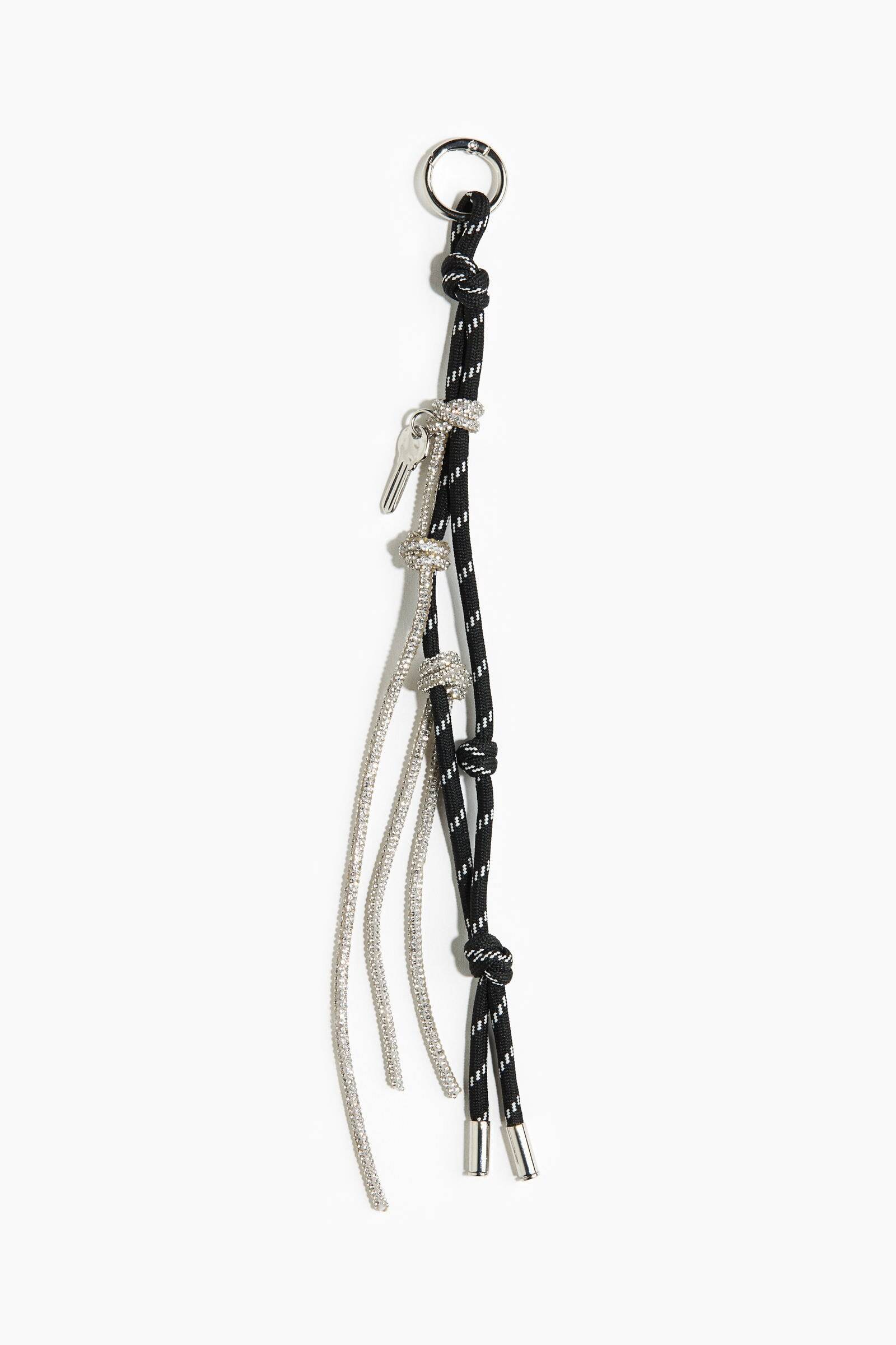 H&M Women Black Cord Bag Charm