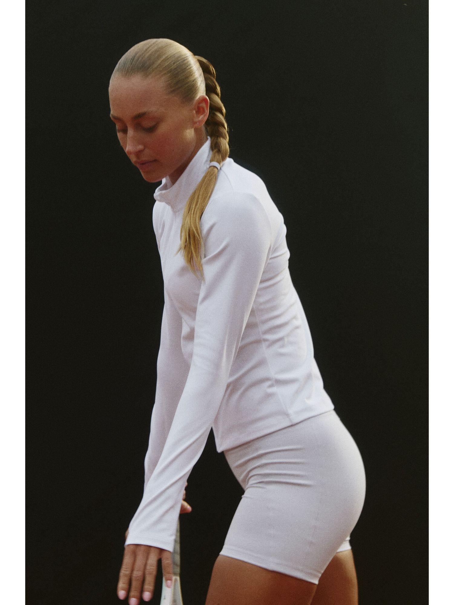 Buy H&M MOVE Women White Zip-Through Sports Jacket With Softmove