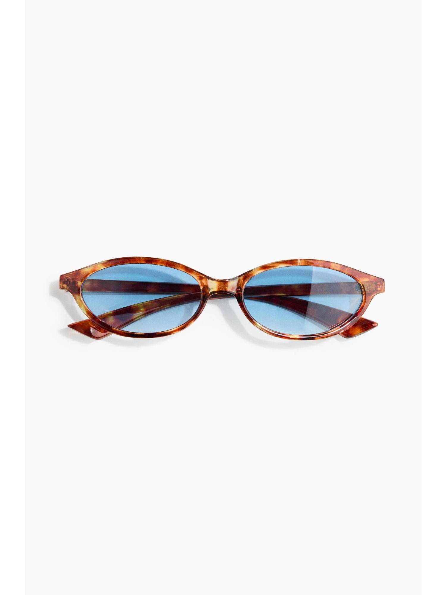 H&M Women Brown Oval Sunglasses (One Size)