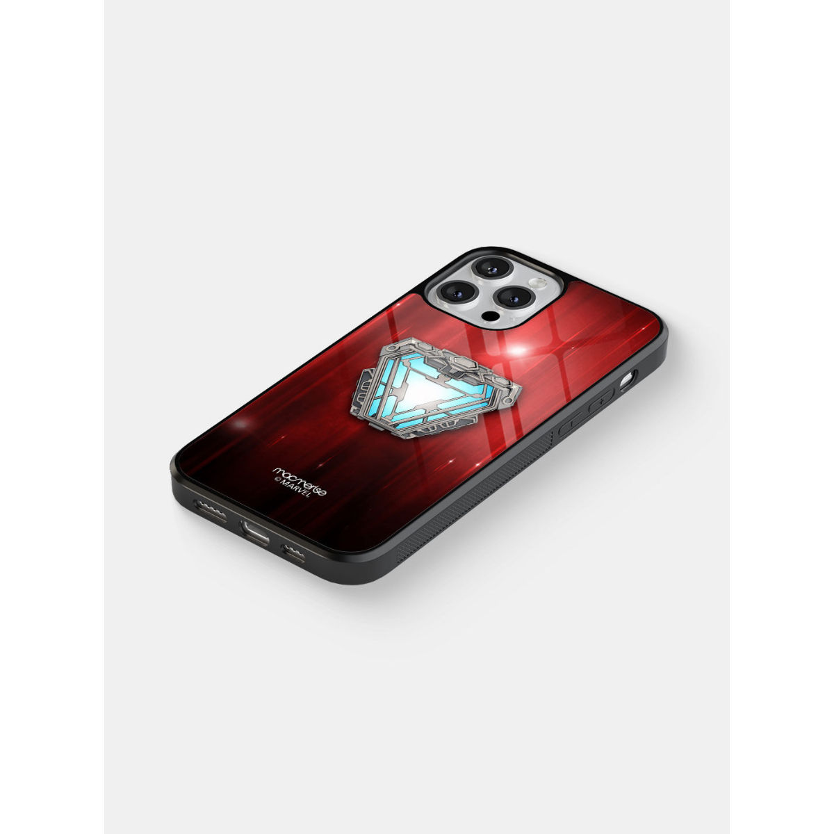 Buy Macmerise Iron man Infinity Arc Reactor Glass Case iPhone 14