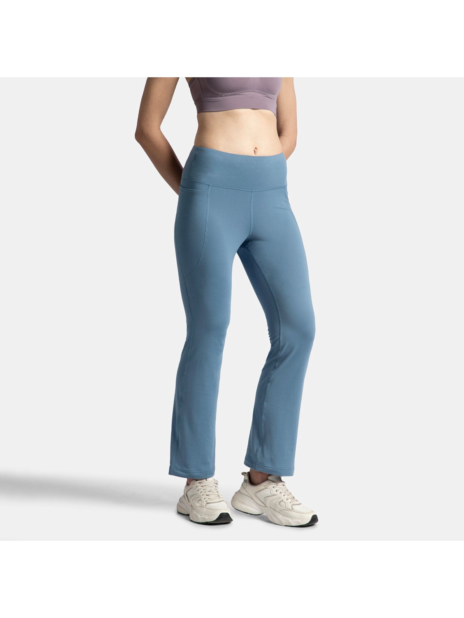 Buy Jockey Mw77 Women Microfiber Elastane Regular Fit Active Wear