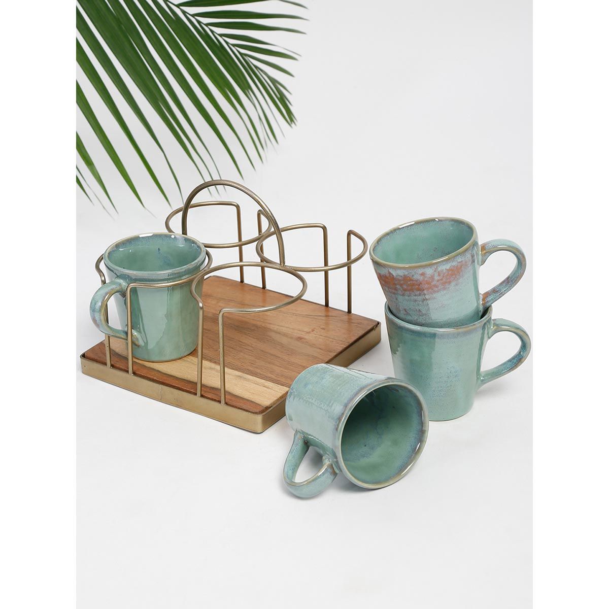 Fabindia Coffee 300Ml Glazed Set of 4 & Mug Buy Fabindia Coffee 300Ml