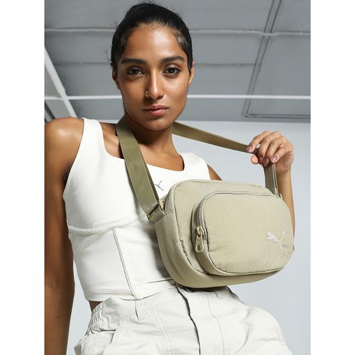 Puma Core Compact Womens Green Crossbody Bag
