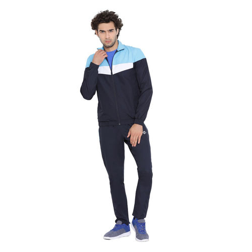 Nivia Dobby Sports Tracksuit for Men Navy Blue (Set of 2)