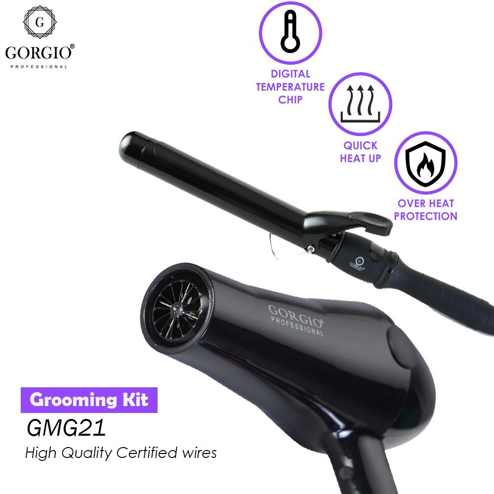 Gorgio Professional Multi-Grooming Kit (GMG-21)