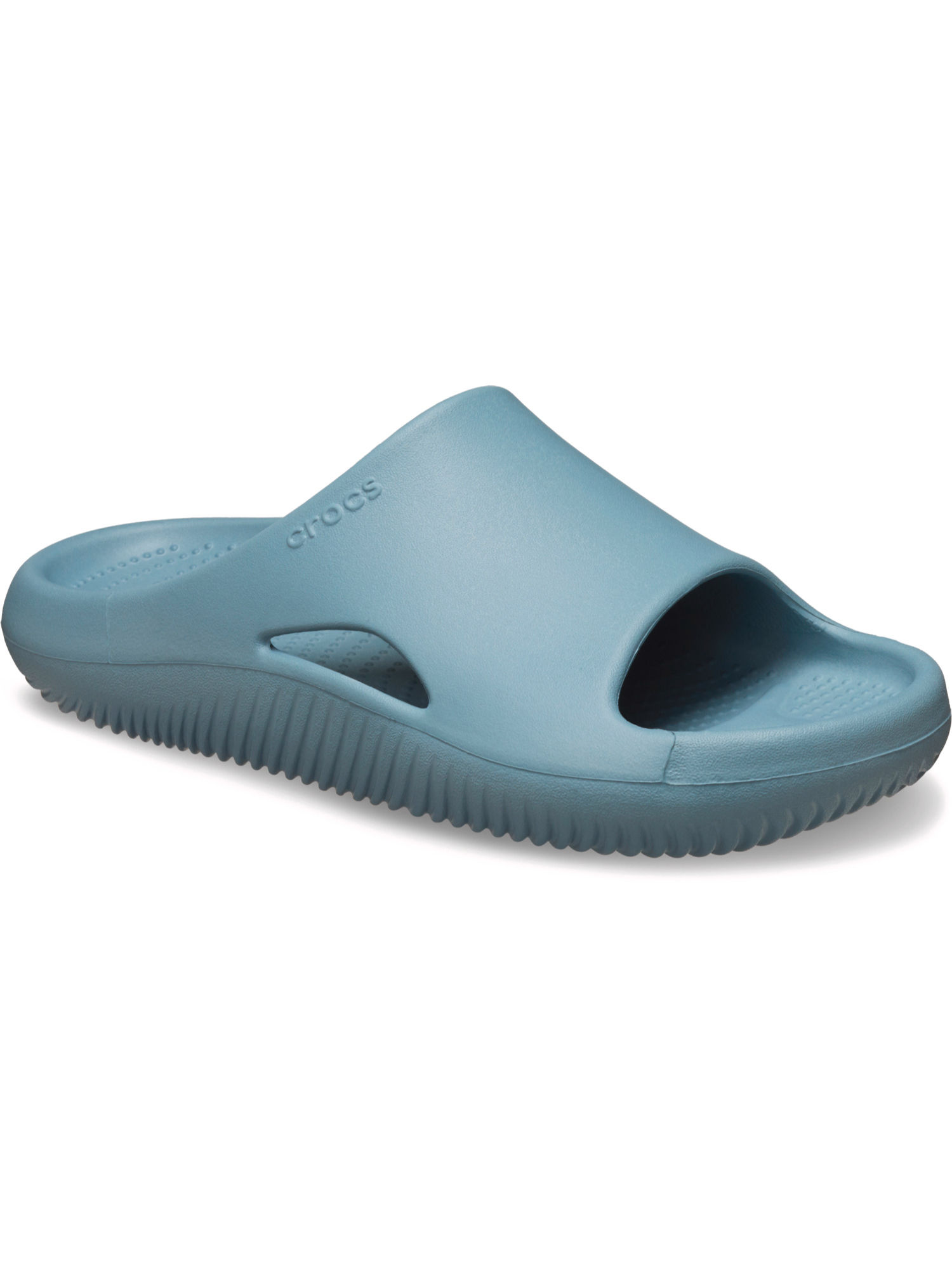 Crocs Unisex Mellow Recovery Sliders Blue (US 8)