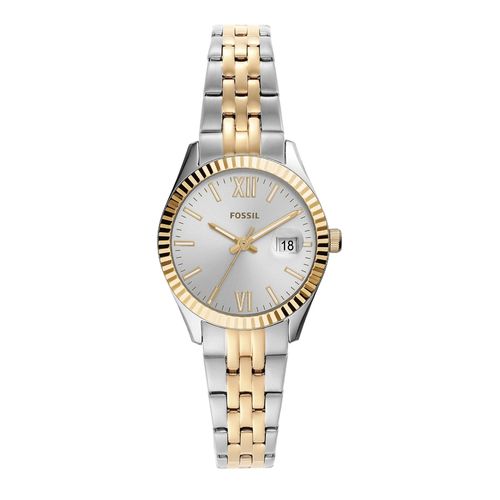 Fossil Micro Scarlette Two Tone Watch ES4990 For Women