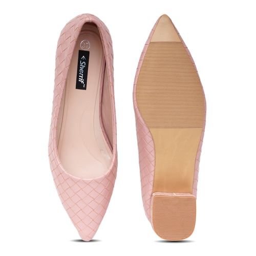 Buy Sherrif Shoes Women's Pink Color Heels Online