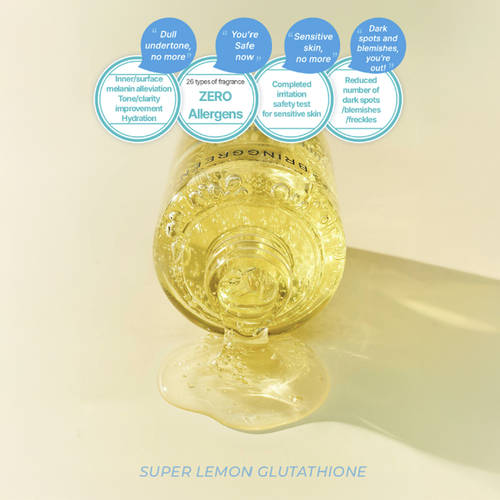 lemon water and glutathione Buy BRING GREEN Super Brightening Serum Online تونر دعم الهيالورونيك