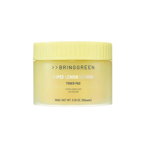 Buy BRING GREEN Super Lemon Glutathione Toner Pad Online