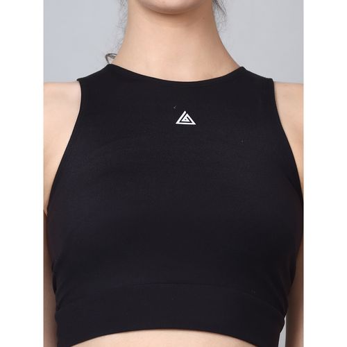 Women Black Tight Fit Sport Bra Co-Ords – Aesthetic bodies