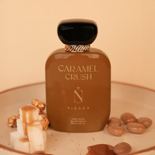 NISARA Caramel Crush Eau De Parfum For A long Lasting Caramel Fragrance  Perfume for Women