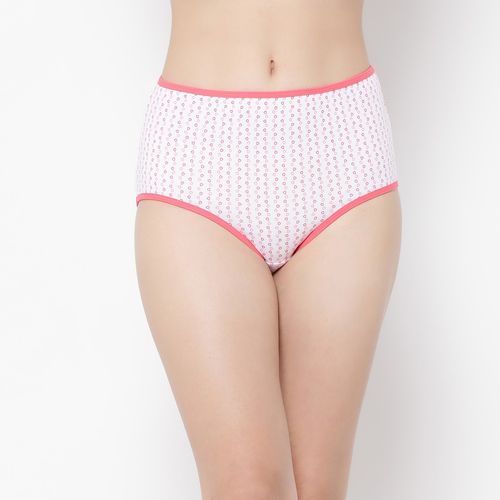 Buy Clovia Cotton Spandex High waist Outer elastic Hipster Panty
