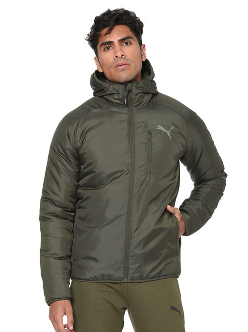 Buy Puma Men's Warmcell Padded Jacket Green Online