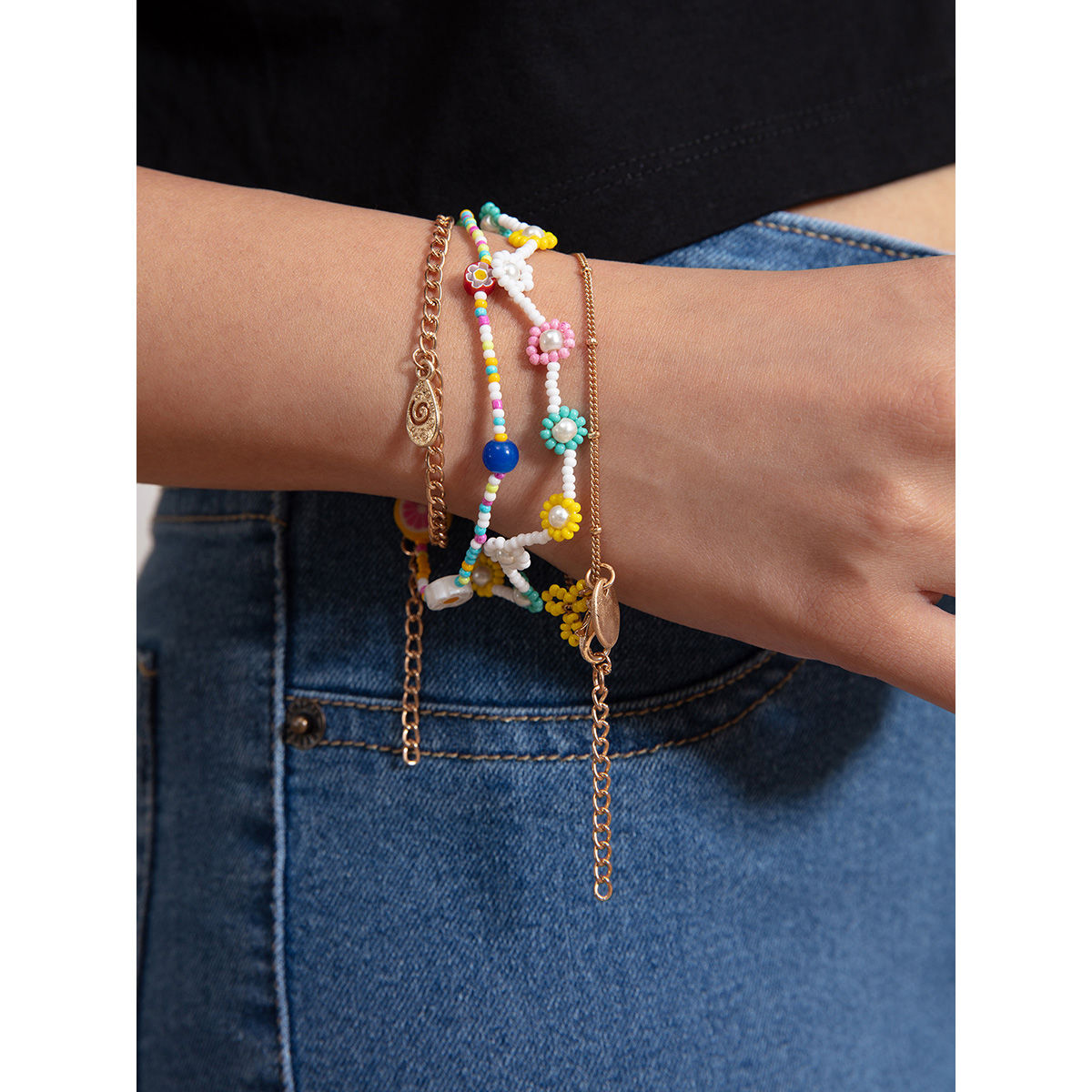 Twenty Dresses by Nykaa Fashion Pride A Floral Dream Bracelets: Buy Twenty  Dresses by Nykaa Fashion Pride A Floral Dream Bracelets Online at Best  Price in India
