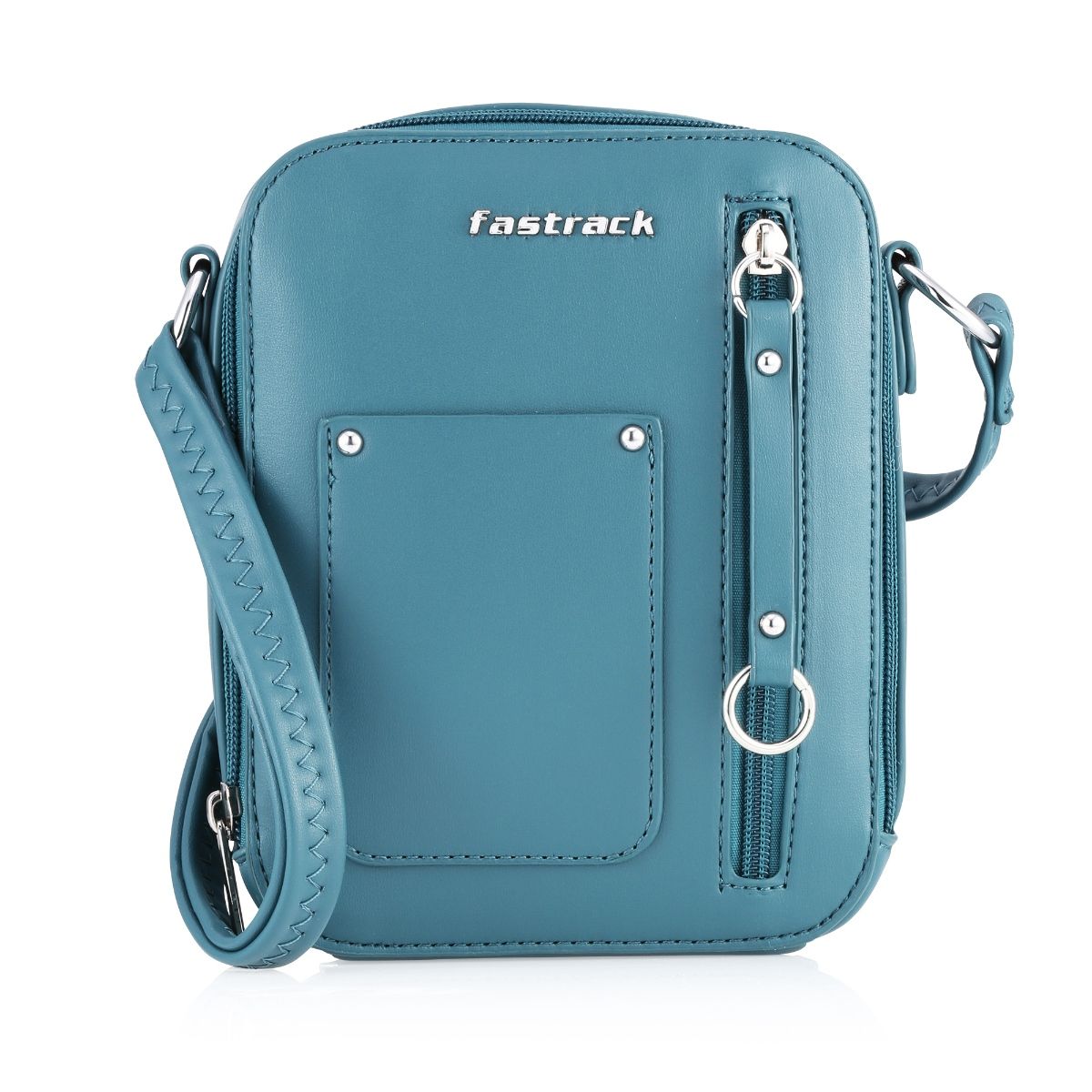 Buy FASTRACK Celery PU Magnetic Closure Womens Casual Sling Bag  Shoppers  Stop